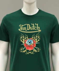 Von Dutch Flying Eye Flames Shirt