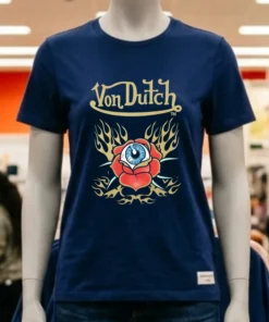Von Dutch Flying Eye Flames Shirt