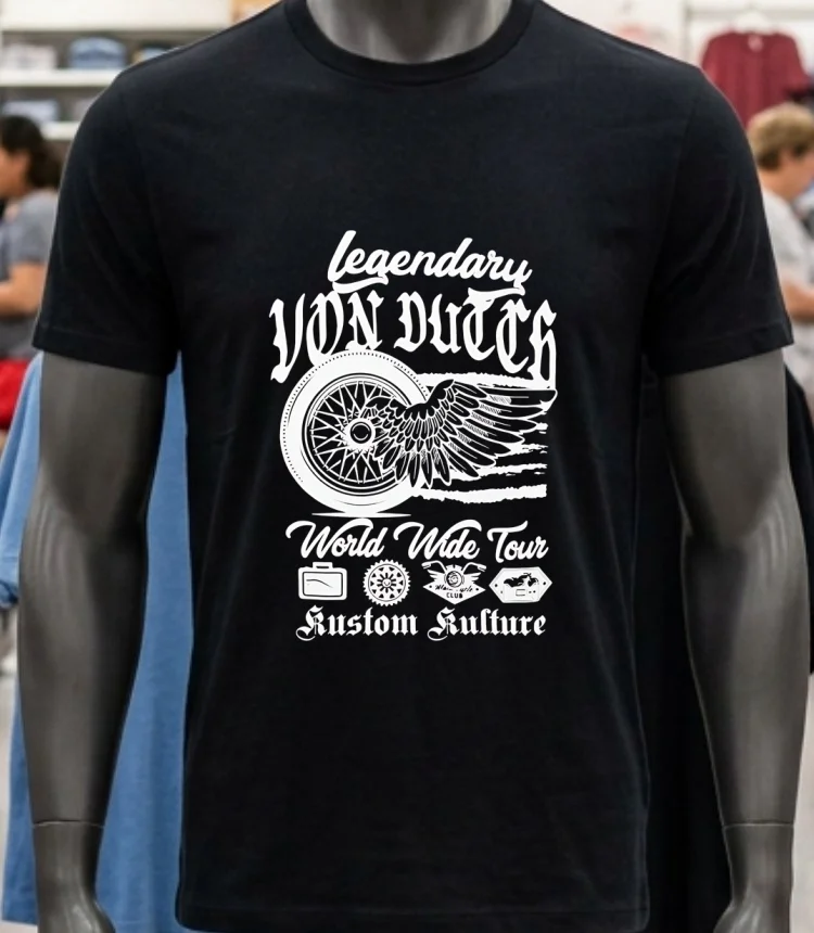 Von Dutch Legendary Shirt - balck-shirt Von Dutch Legendary Shirt Balck Shirt