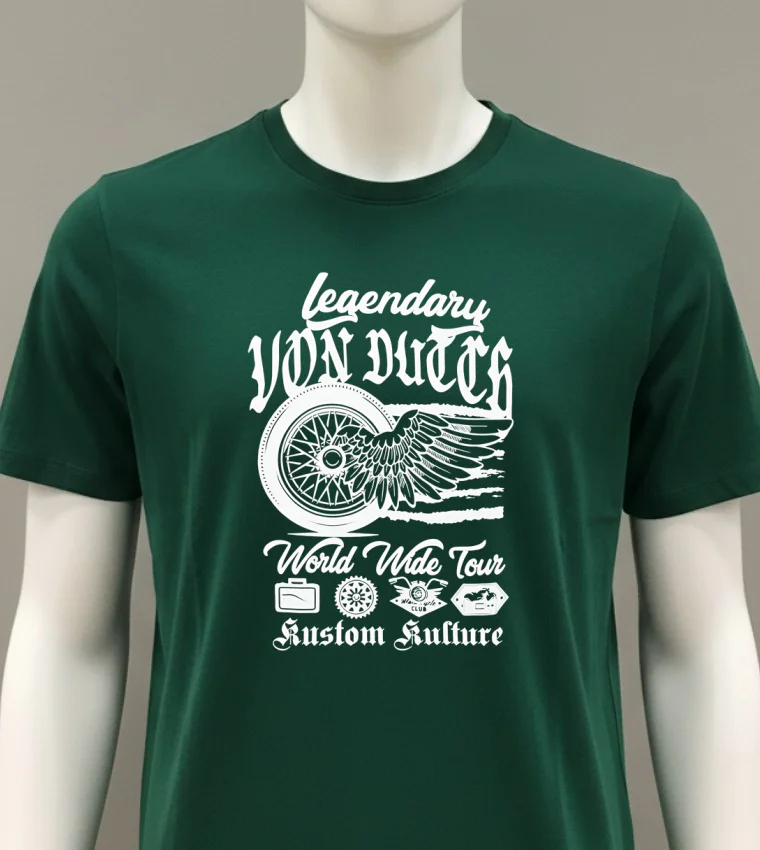 Von Dutch Legendary Shirt - green-shirt Von Dutch Legendary Shirt Green Shirt 1