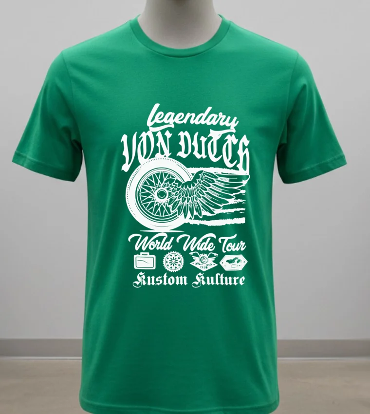 Von Dutch Legendary Shirt Green Shirt