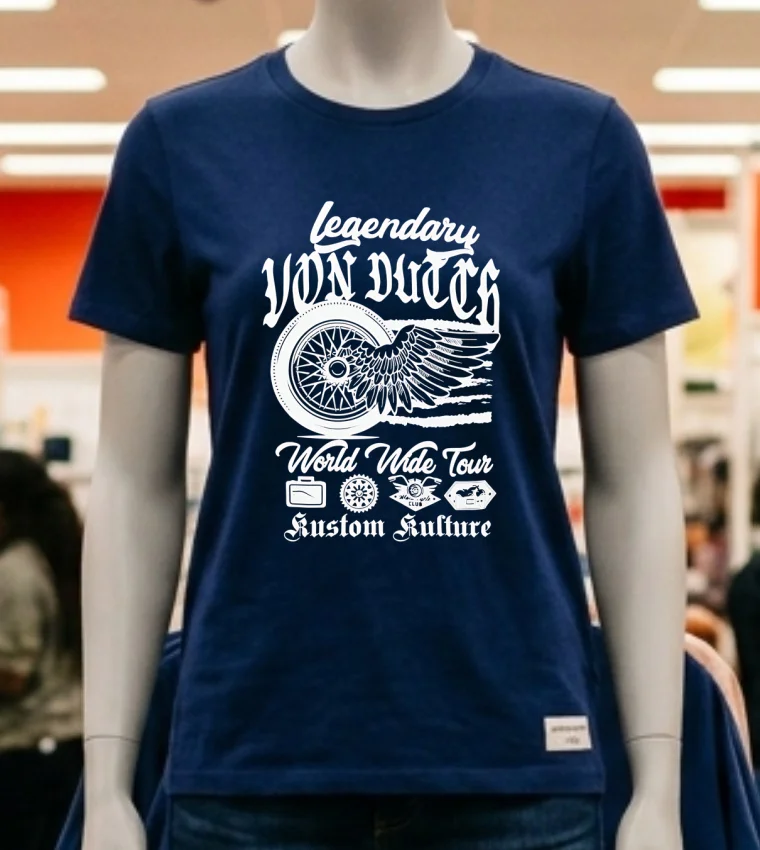 Von Dutch Legendary Shirt Navy Shirt 1