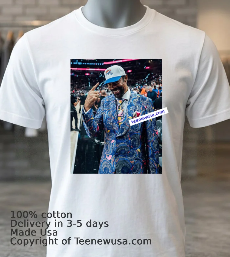 Walt Clyde Frazier At 2026 Nba T Shirt White T Shirt 3