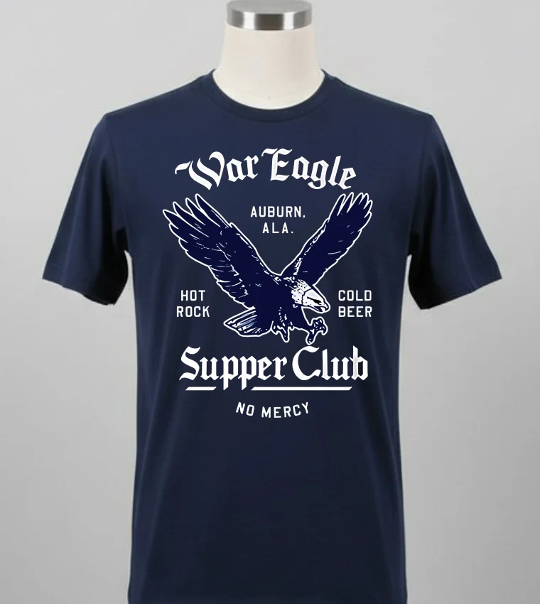 War Eagle Supper Club Shirt - balck-shirt War Eagle Supper Club Shirt Balck Shirt 2