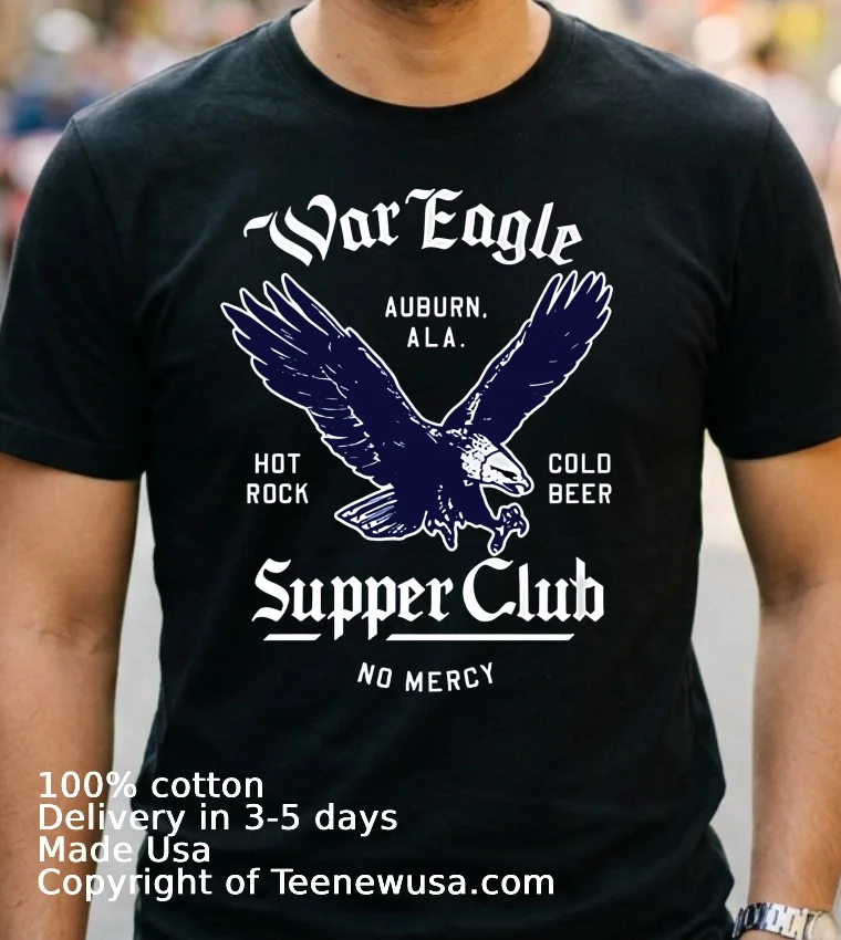 War Eagle Supper Club Shirt - navy-shirt 2 War Eagle Supper Club Shirt Navy Shirt 2