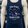 War Eagle Supper Club Shirt Navy Shirt 3