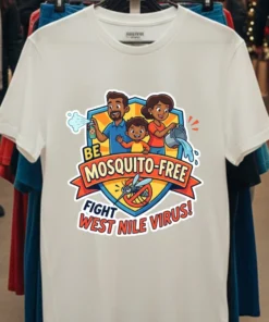Warning About West Nile Virus Transmitted By Mosquitoes T Shirt