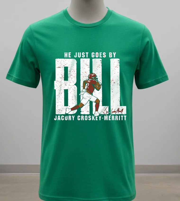 Washington Commanders Jacory Croskey Merritt Bill Shirt - green-shirt Washington Commanders Jacory Croskey Merritt Bill Shirt Green Shirt