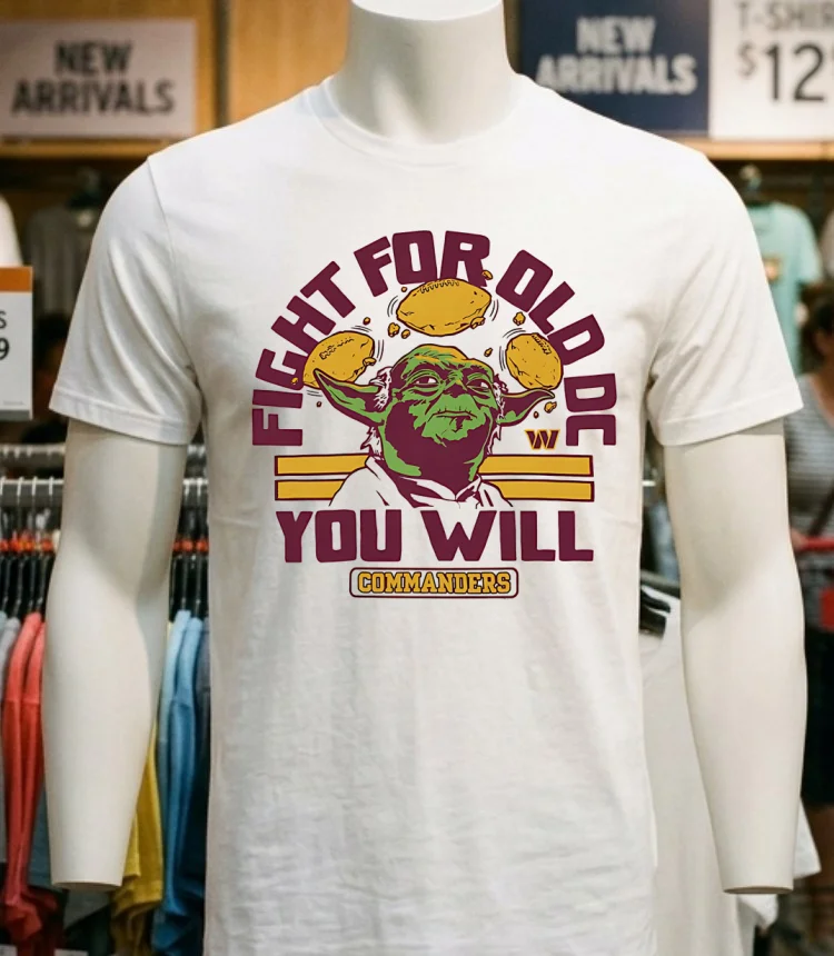 Washington Commanders X Star Wars Nfl 2025 Shirt - white-t-shirt Washington Commanders X Star Wars Nfl 2025 Shirt White T Shirt 1