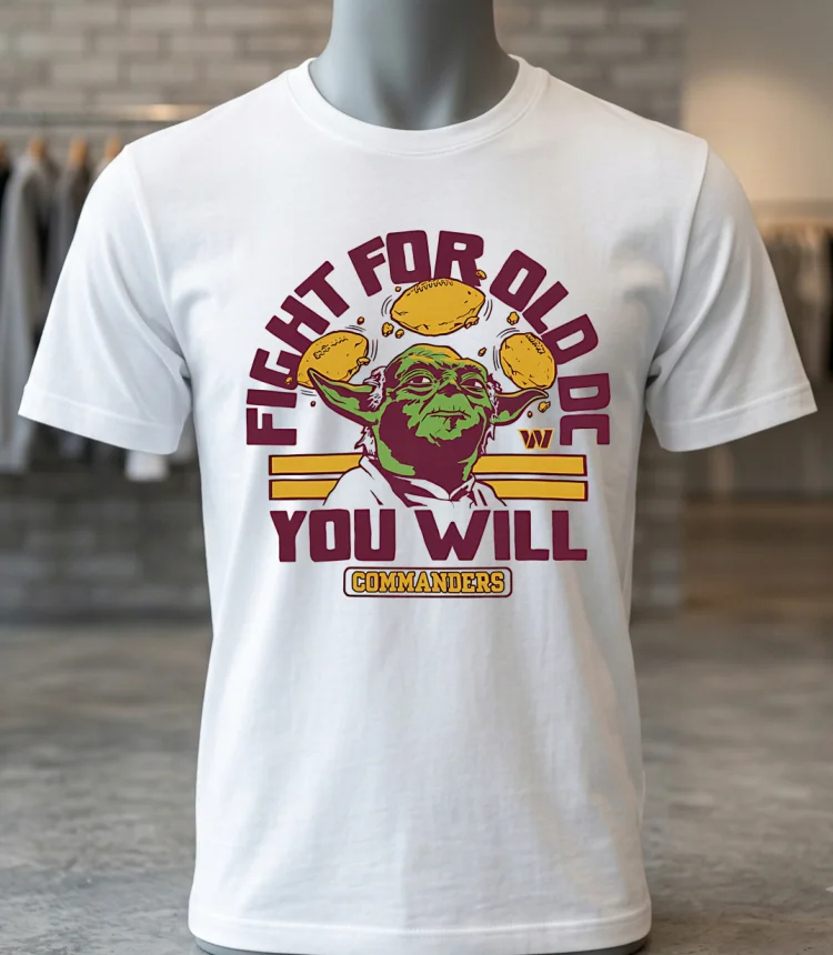 Washington Commanders X Star Wars Nfl 2025 Shirt - white-t-shirt Washington Commanders X Star Wars Nfl 2025 Shirt White T Shirt 2