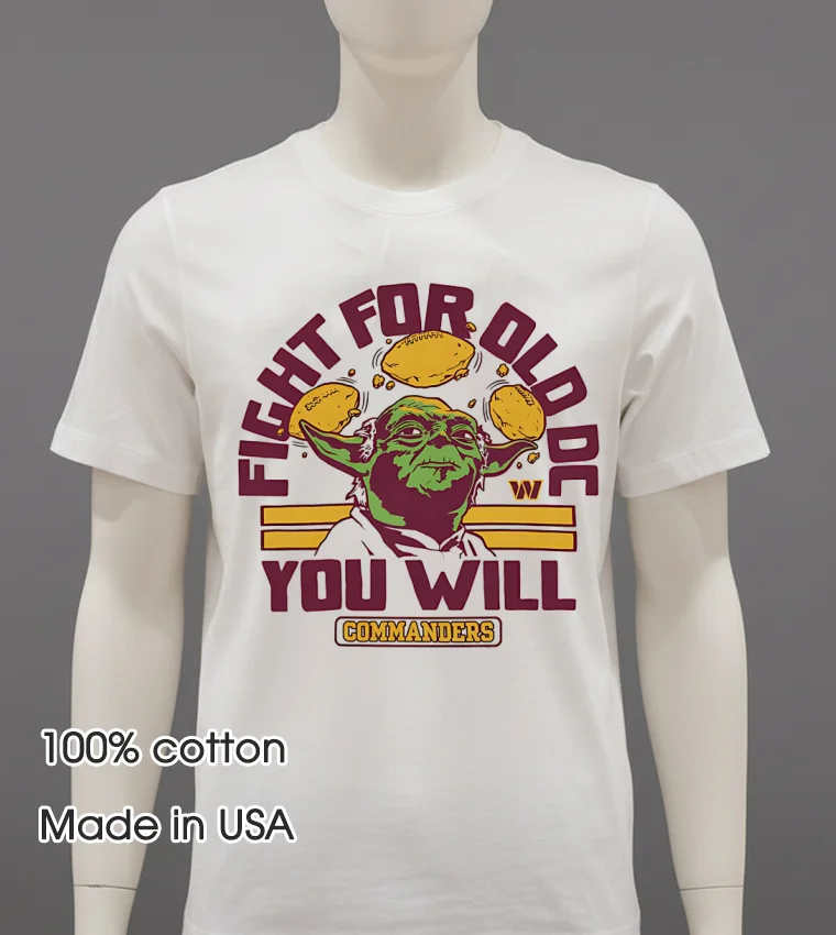 Washington Commanders X Star Wars Nfl 2025 Shirt - white-t-shirt Washington Commanders X Star Wars Nfl 2025 Shirt White T Shirt 3