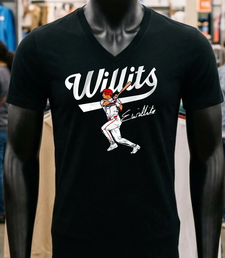 Washington Nationals Eli Willits Slugger Swing Signature Shirt - balck-shirt Washington Nationals Eli Willits Slugger Swing Signature Shirt Balck Shirt 1
