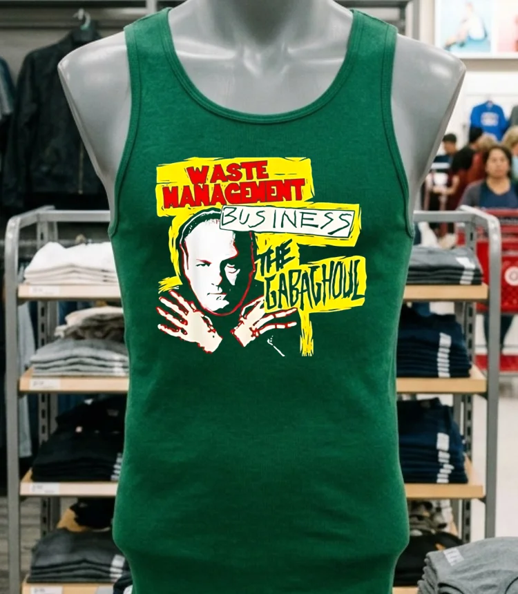 Waste Management Business The Gabaghoul Shirt - green-shirt Waste Management Business The Gabaghoul Shirt Green Shirt