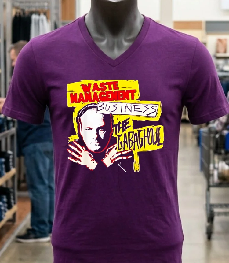 Waste Management Business The Gabaghoul Shirt Purple Shirt