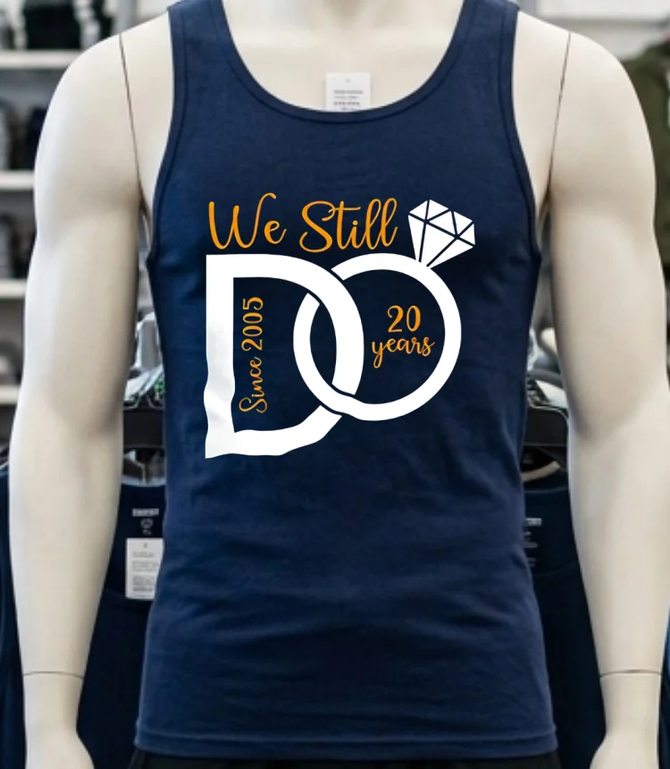 We Still 20 Years Wedding Anniversary Since 2025 Shirt Navy Shirt