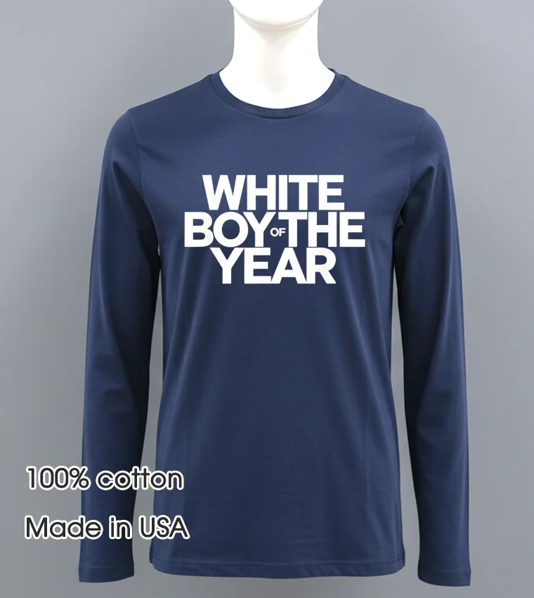 White Boy Of The Year Shirt - navy-shirt White Boy Of The Year Shirt Navy Shirt