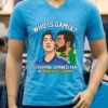 Who Is Gamix The Screaming Japanese Fan At Brazil Vs Japan Match T Shirt Blue Shirt