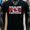 Wildland Fire Fighter Shirt Balck Shirt 1