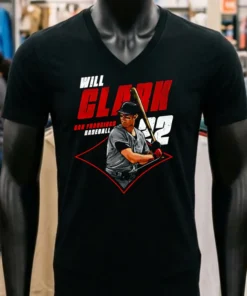 Will Clark San Francisco Diamond Number 22 Shirt