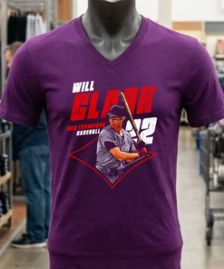 Will Clark San Francisco Diamond Number 22 Shirt