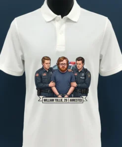 William Tollie, 29, Of Bristol, Virginia, Was Arrested By Police T Shirt