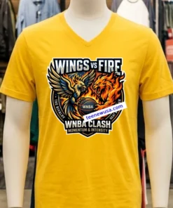 Wings Vs Fire Wnba Sport T Shirt