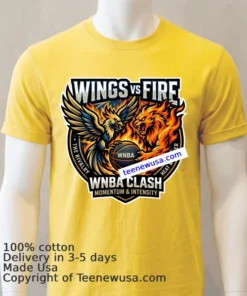Wings Vs Fire Wnba Sport T Shirt