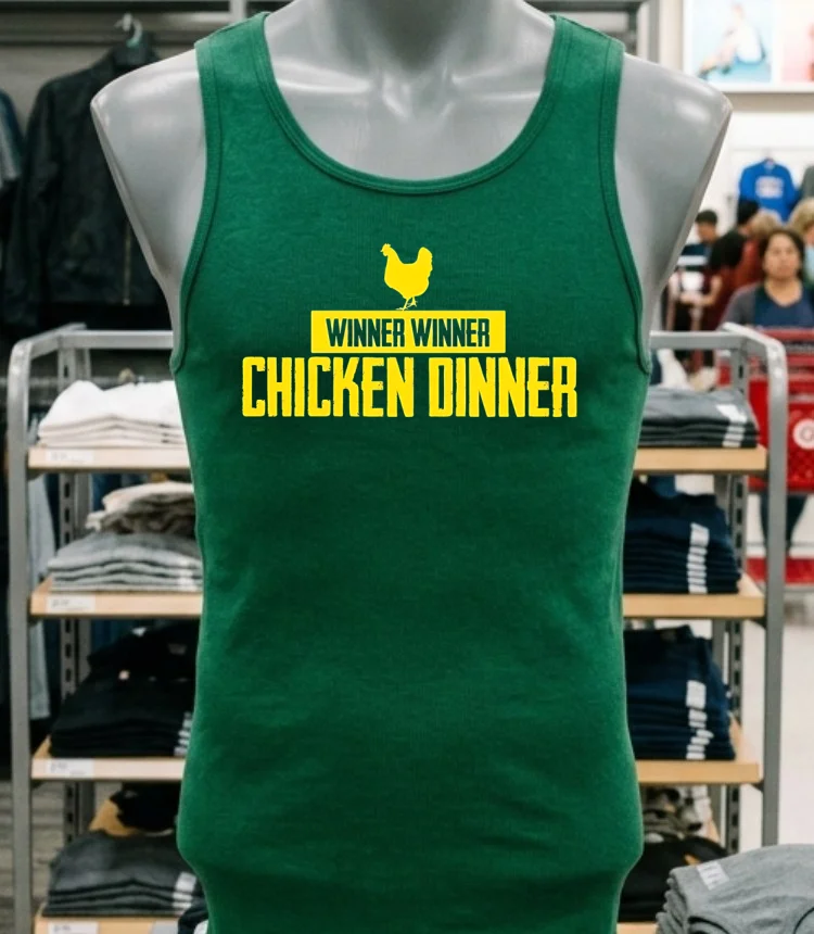 Winner Winner Chicken Dinner Pubg Shirt Green Shirt