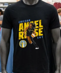 Wnba Angel Reese Chicago Sky Slant Shirt