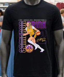Wnba Cameron Brink Los Angeles Sparks Player Number 22 Shirt
