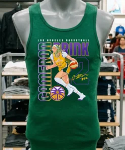 Wnba Cameron Brink Los Angeles Sparks Player Number 22 Shirt
