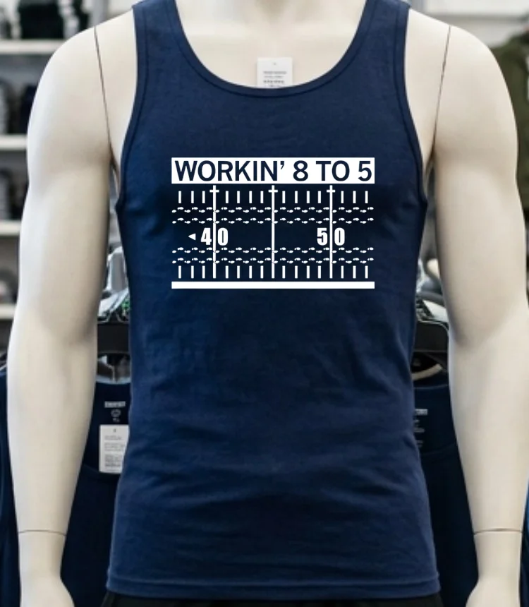 Workin’ 8 To 5 Shirt - navy-shirt Workin 8 To 5 Shirt Navy Shirt