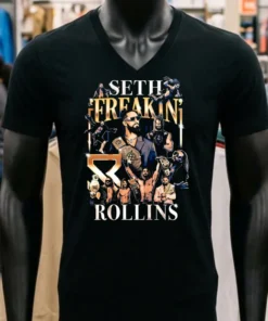 World Heavyweight Champion 2025 Seth Freakin Rollins Graphic Shirt