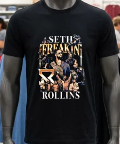 World Heavyweight Champion 2025 Seth Freakin Rollins Graphic Shirt