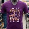World Heavyweight Champion 2025 Seth Freakin Rollins Graphic Shirt Purple Shirt
