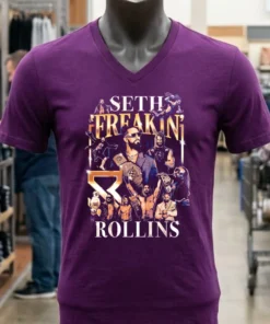 World Heavyweight Champion 2025 Seth Freakin Rollins Graphic Shirt