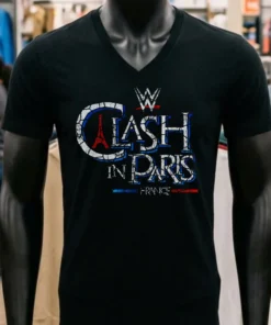 Wwe Clash In Paris 2025 France Retro Shirt