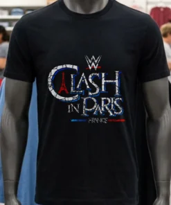 Wwe Clash In Paris 2025 France Retro Shirt