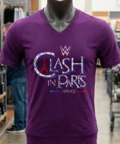 Wwe Clash In Paris 2025 France Retro Shirt