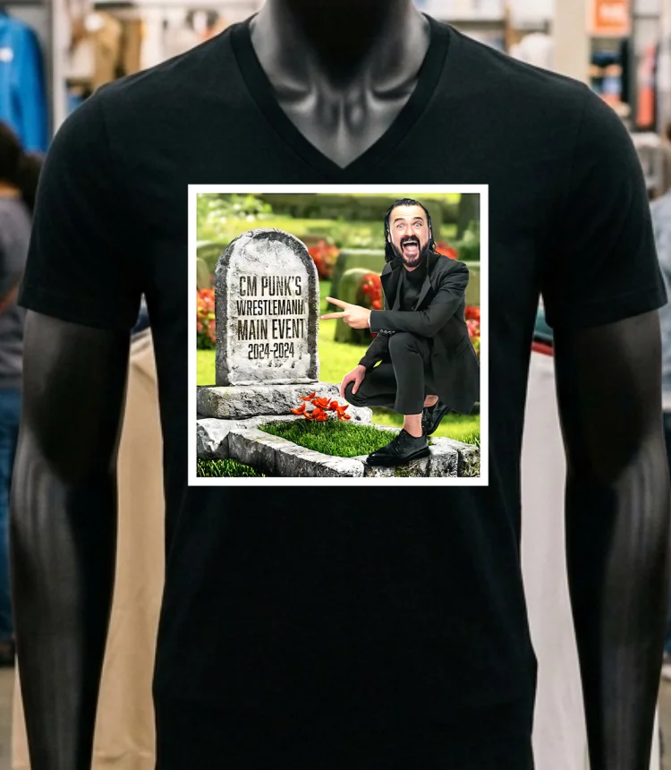 Wwe Cm Punk Peace Sign Pose Shirt - balck-shirt Wwe Cm Punk Peace Sign Pose Shirt Balck Shirt 1