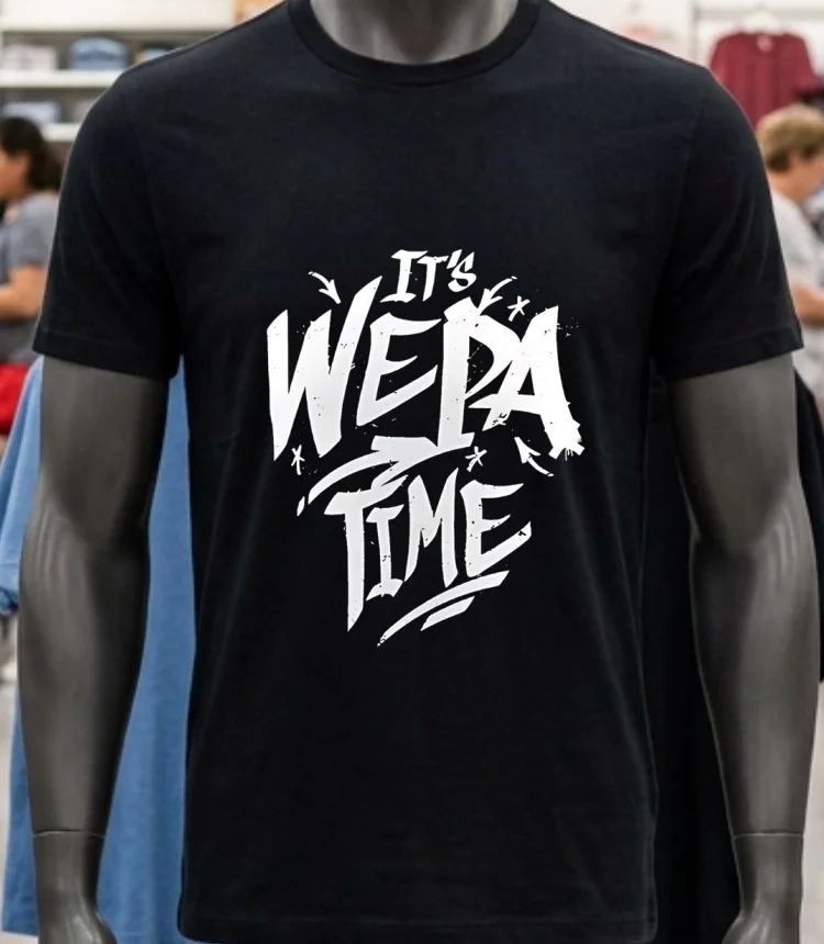 Wwe It S Wepa Time Shirt - balck-shirt Wwe Its Wepa Time Shirt Balck Shirt
