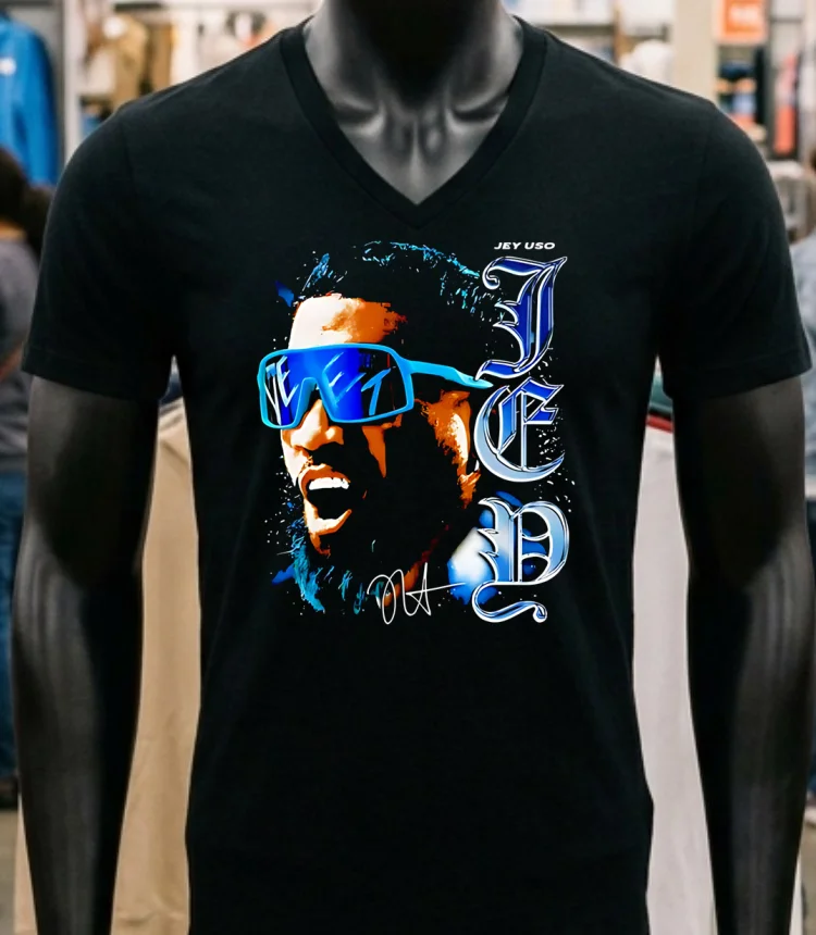 Wwe Jey Uso Jey Big Head Shirt - balck-shirt Wwe Jey Uso Jey Big Head Shirt Balck Shirt 1
