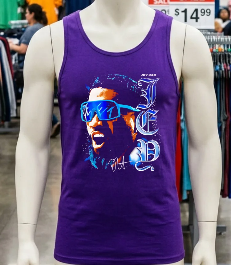 Wwe Jey Uso Jey Big Head Shirt - purple-shirt Wwe Jey Uso Jey Big Head Shirt Purple Shirt