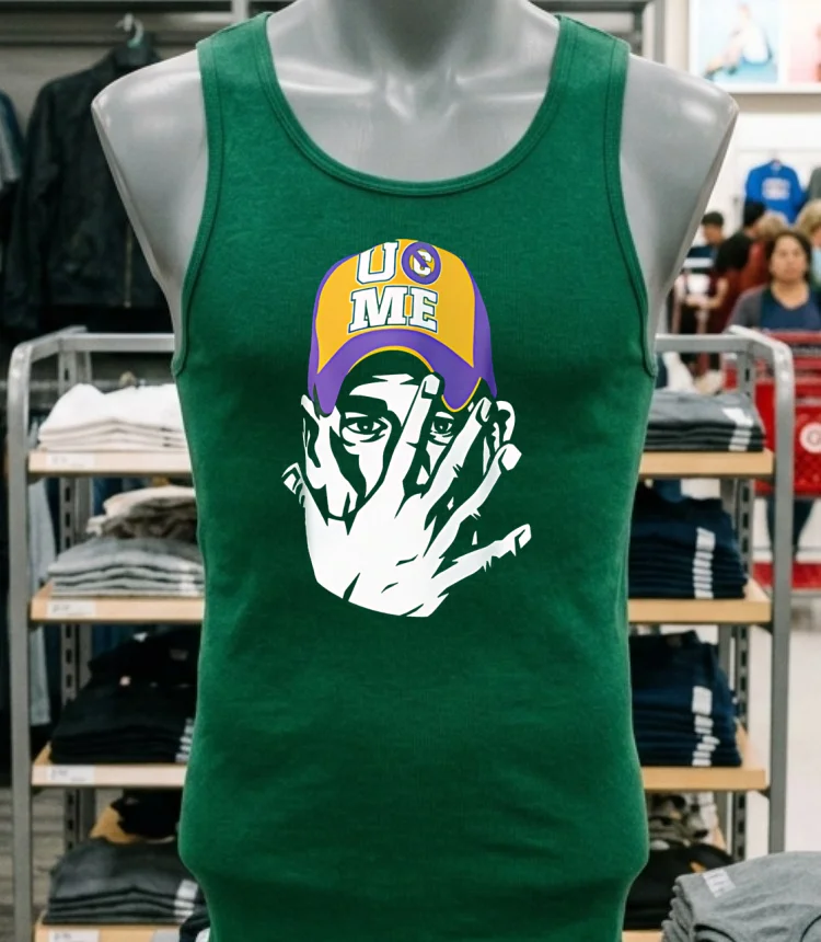 Wwe John Cena Prosphere U Cant See Me Shirt Green Shirt