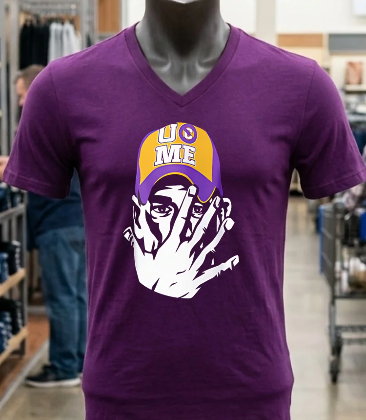 Wwe John Cena Prosphere U Can T See Me Shirt - purple-shirt Wwe John Cena Prosphere U Cant See Me Shirt Purple Shirt 1