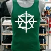 Wwe World Wrestling Entertainment John Lefteratos 2014 Logo Shirt Green Shirt