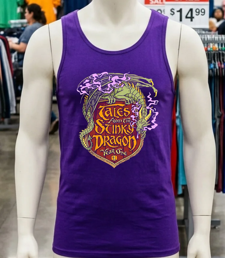 Year One Anniversary Classic Logo Shirt Purple Shirt