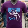 Yoel Romero Ufc Fight Night Graphic Design Retro Shirt Purple Shirt 1