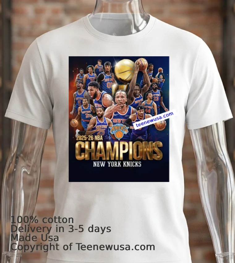 Your 2025 2926 Nba Champions, The New York Knicks T Shirt - white-t-shirt 2 Your 2025 2926 Nba Champions The New York Knicks T Shirt White T Shirt 2