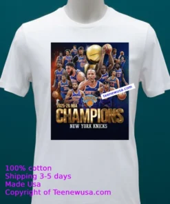 Your 2025 2926 Nba Champions, The New York Knicks T Shirt